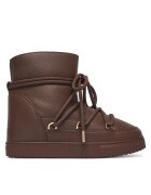 Inuikii Cizme de zăpadă Full Leather Wedge 1001.004.0092.152 Maro închis