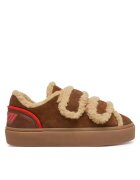 Inuikii Sneakers Lila Shearling Low Velcro 1001.001.0561.150