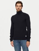 Jack & Jones Bluză cu gât Pannel 12258472 Regular Fit