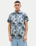 Jack & Jones Cămașă Hawaii 12269137 Albastru celest Comfort Fit