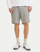 Jack & Jones Pantalon scurți din material Ace Mykonos 12269376 Écru Regular Fit