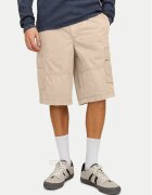 Jack & Jones Pantalon scurți din material Jpstcole 12253222 Loose Fit