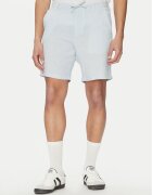 Jack & Jones Pantalon scurți din material Tace Mykonos 12269376 Albastru celest Slim Fit