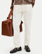 Jack & Jones Pantaloni chino Kane 12268490 Écru Relaxed Fit