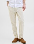 Jack & Jones Pantaloni chino Stace 12248604 Écru Tapered Fit