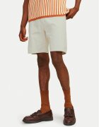 Jack & Jones Pantaloni scurți de blugi Tony 12249043 Écru Loose Fit