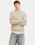 Jack & Jones Pulover Craig 12260826 Écru Regular Fit