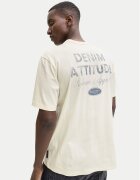 Jack & Jones Tricou Edover 12288005 Écru Regular Fit