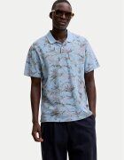 Jack & Jones Tricou polo Blu Hawaii 12295860 Relaxed Fit