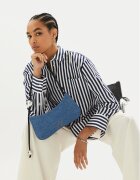 JACQUEMUS Geantă Le Bisou Perle Albastru