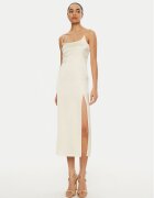 JACQUEMUS Rochie cocktail 24E241DR100 Écru Regular Fit