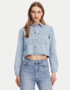 JdY Geacă de blugi Marly 15338847 Albastru celest Oversize