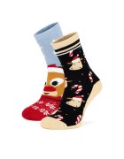 Jenny Fairy Șosete lungi 4WB-005-AW24 (2-pack) Colorat