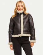 JJXX Geacă din imitație de piele Yolanda 12259326 Regular Fit