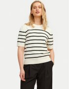 JJXX Pulover Layla 12254368 Écru Regular Fit