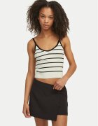 JJXX Top Esther 12255237 Écru Slim Fit