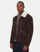 JOOP! Jeans Geacă de piele Byer 2620066 Regular Fit