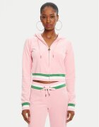 Juicy Couture Bluză Velour Crop JCWAS225351 Regular Fit