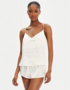 Juicy Couture Cămașă pijama JCLCT125511 Écru Regular Fit
