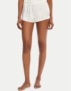 Juicy Couture Pantaloni scurți pijama JCLHS125512 Écru Regular Fit