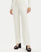 Juicy Couture Pantaloni trening Del Ray JCAP180G Écru Regular Fit