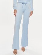 Juicy Couture Pantaloni trening Heritage Dog JCBBJ223814 Albastru celest Slim Fit