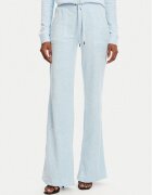 Juicy Couture Pantaloni trening Layla JCSEBJ001 Albastru celest Flared Leg