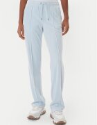Juicy Couture Pantaloni trening Tina JCWBJ225307 Albastru celest Regular Fit
