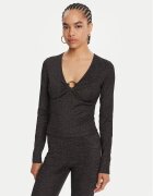 Just Cavalli Bluză 79PAH638 J0251 Slim Fit