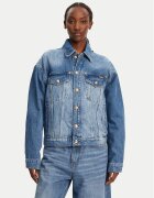Just Cavalli Geacă de blugi 78PAS4O3 Regular Fit