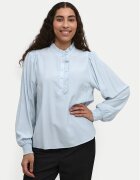 kaffe Bluză Dorit 10509100 Albastru celest Regular Fit