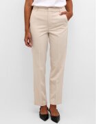 kaffe Pantaloni din material Sakura 10507770 Écru Regular Fit