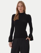 KAOS Bluză cu gât RI1NT052 0001 Regular Fit