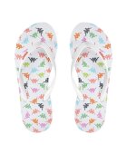 Kappa Flip flop 351C22W White - Pink Coral - Pink Fuchsia
