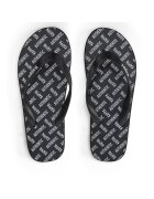Kappa Flip flop 371G1KW Black - Beige Lt Almond