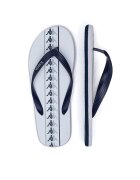 Kappa Flip flop 371G1LW White - Blue Marine - Grey Lt Lead