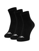 Kappa Șosete lungi CEO_KR_FRESH_SS26 (3-PACK) Negru