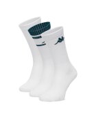 Kappa Șosete lungi CEO_KR_SUPERT_SS26(3-PACK) Alb