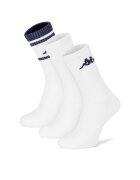 Kappa Șosete lungi KR_ANKLE_AW26 (3-PACK) Alb