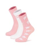 Kappa Șosete lungi KR_SUPERT_AW26 (3-PACK) Roz