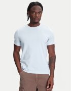 Kappa Tricou Logo Korpo Cafers 304J150 Albastru celest Slim Fit