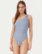 Karl Lagerfeld Costum de baie A1W46043 Albastru celest