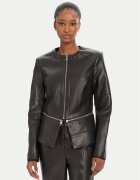 Karl Lagerfeld Geacă din imitație de piele A3W14050 Slim Fit