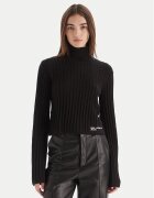 Karl Lagerfeld Jeans Bluză cu gât A4W18021 Slim Fit