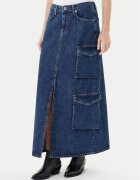 Karl Lagerfeld Jeans Fustă de blugi A3W12011 Regular Fit