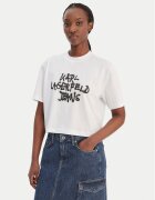 Karl Lagerfeld Jeans Tricou B1W17054 Relaxed Fit
