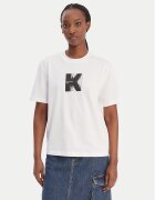 Karl Lagerfeld Jeans Tricou B1W17055 Relaxed Fit