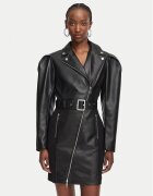 Karl Lagerfeld Rochie din imitație de piele B3W13001 Regular Fit