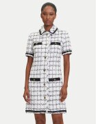 Karl Lagerfeld Rochie tricotată A3W13031 Écru Regular Fit