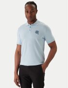 Karl Lagerfeld Tricou polo 745022 561235 Albastru celest Regular Fit